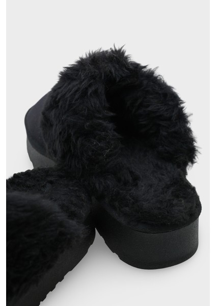 Florri Tüylü Burnu Kapalı Kadın Terlik indirimleri