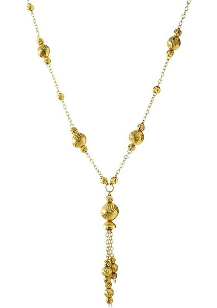 22 Ayar Altın Dorika Kolye - K208585