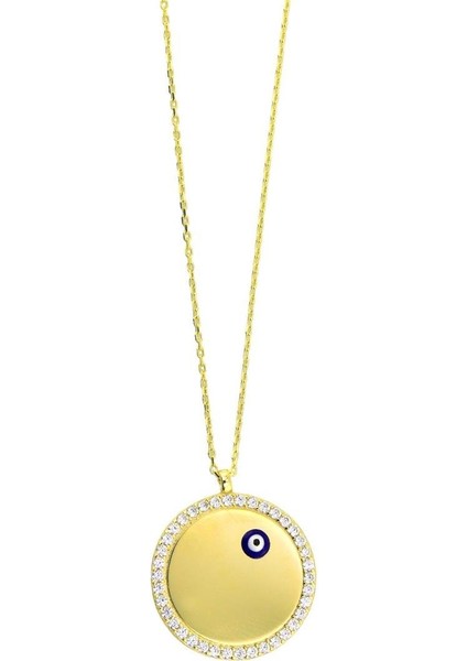 14 Ayar Altın Plaka Kolye - 0184111 fiyatları