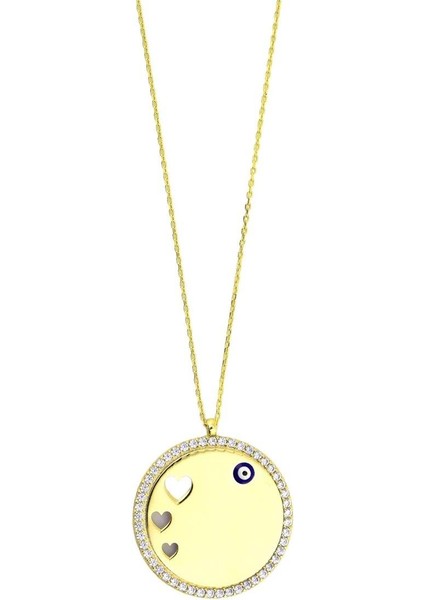 14 Ayar Altın Plaka Kolye - 0184109 fiyatları