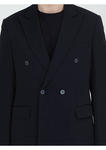 Siyah Düz Modern Fit Takım Elbise fırsatları