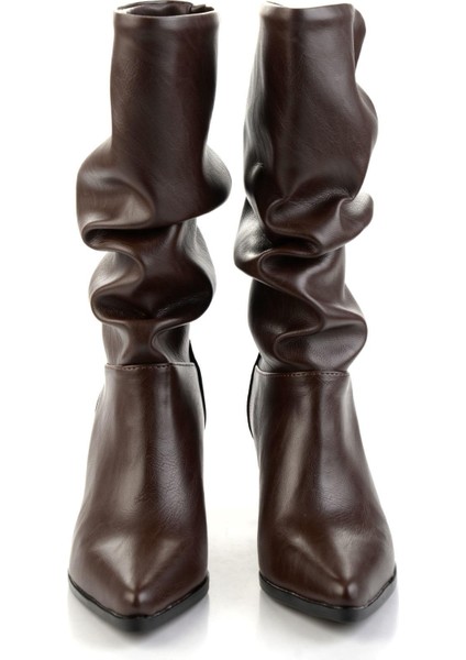 Kahve Kadın Çizme K03138060309 fırsatları