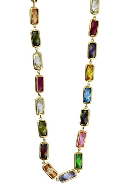 14 Ayar Altın Renkli Kolye - 0197852 modelleri