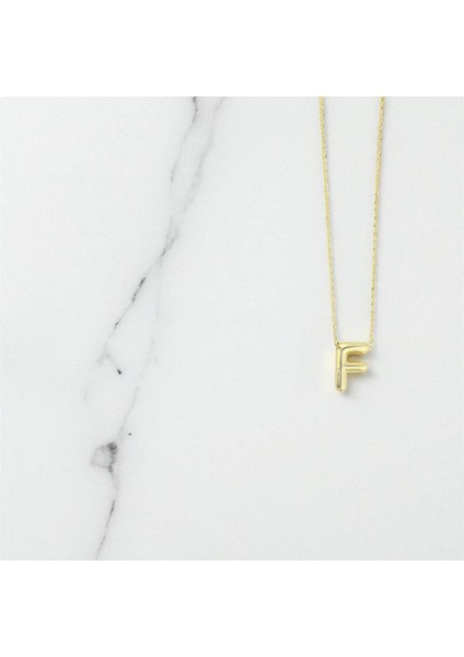 14 Ayar Altın Harfli Kolye - 0196715 fiyatları