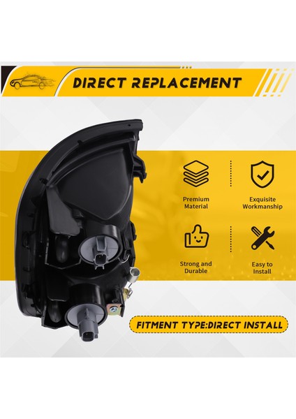 Mitsubishi Için Araba Ön Köşe Işık Dönüşü Sinyal Işığı Pajero Montero 2 Mk2 1990-2004 V20 V33 V40 Sağ MR376368 (Yurt Dışından) indirimleri