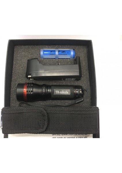 Beyaz LED Işıklı ,şarjlı Pil,şarj Cıhazlı El Fener 620 modelleri