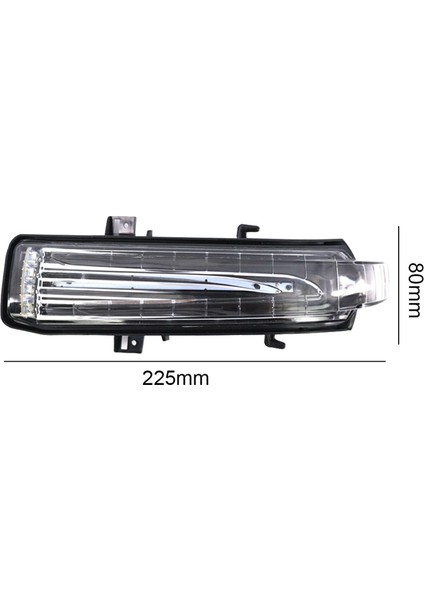 Sol Dikiz Aynası Işık Dinamik Dönüş Sinyali LED Işık Yan Ayna Göstergesi Mercedes Benz Cls Sınıfı W219 2009-11 (Yurt Dışından)