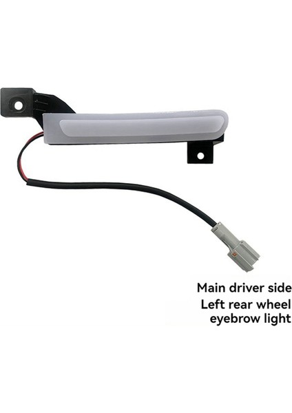 Chery Jetour Gezgin T2 Araba Çarkı Kaş Lambası Modifikasyonu Sol ve Sağ Ön Tekerlek Kaş Lambası Arka Sol Sol (Yurt Dışından) indirimleri