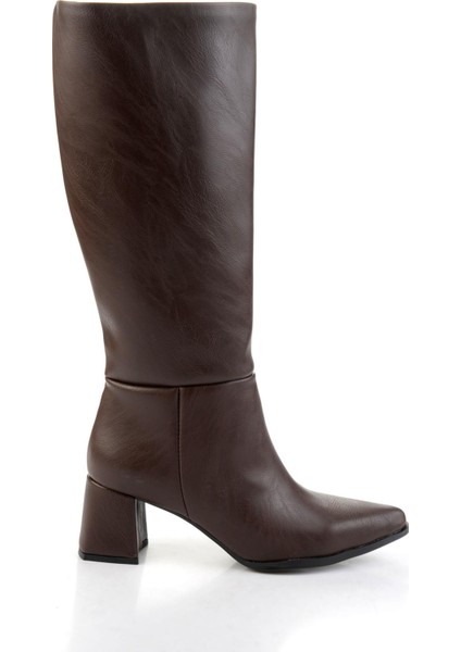 Kahve Kadın Çizme K03138060409