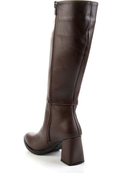 Kahve Kadın Çizme K03138060509 modelleri