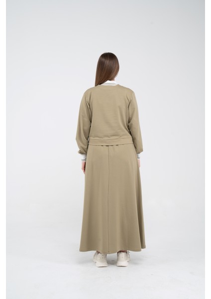 Spor Etekli Oversize Ikili Kadın Takım 1750 indirimleri