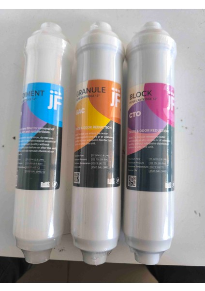 Jf 3 Lü Filtre Seti jammy filter fiyatları