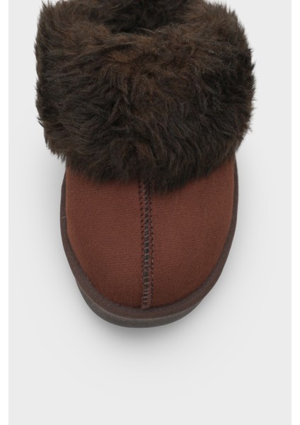 Florri Tüylü Burnu Kapalı Kadın Terlik fırsatları