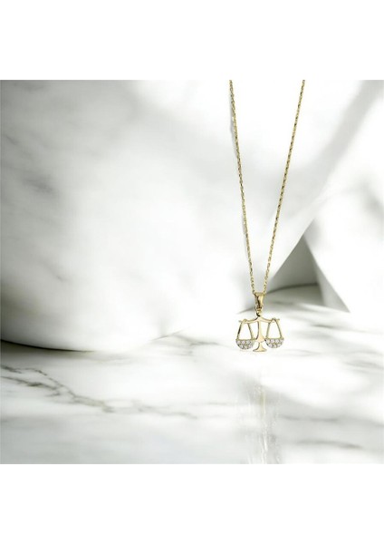 14 Ayar Altın Burç Kolye - 0201270 fiyatları