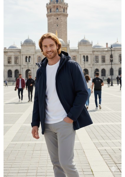 Jjekeen Jacket Erkek Mont Lacivert 12278781