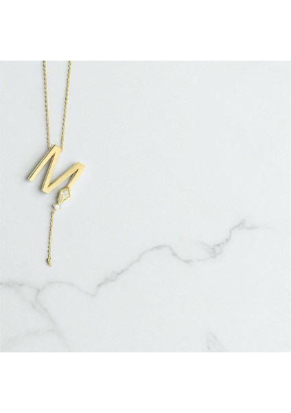 14 Ayar Altın Harfli Kolye - 0196908 fiyatları