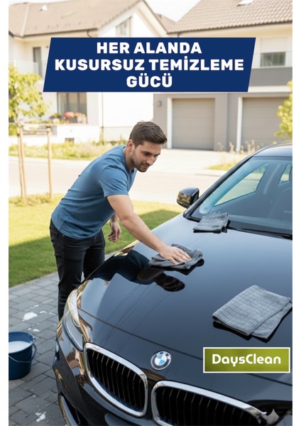 En Büyük Boy Mikrofiber Yer Silme Bezi | Sıkılması En Kolay Genel Temizlik Bezi | 50X70 | fırsatları