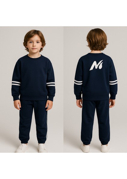 Lacivert Çocuk Eşofman Takımı | 2–12 Yaş | Pamuklu, Yumuşak Kumaş, Günlük ve Spor Kullanım indirimleri
