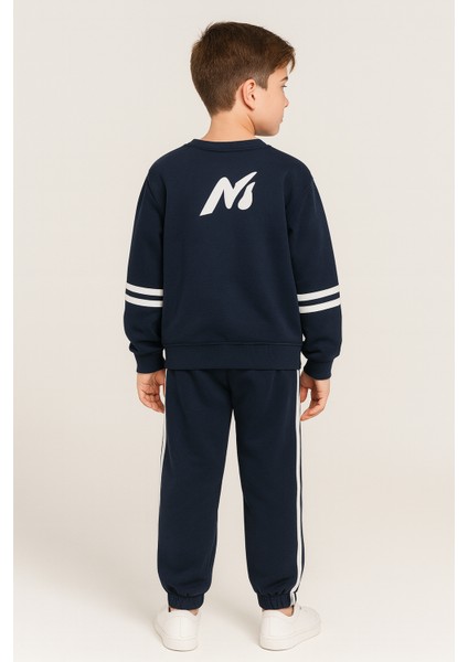 Lacivert Çocuk Eşofman Takımı | 2–12 Yaş | Pamuklu, Yumuşak Kumaş, Günlük ve Spor Kullanım