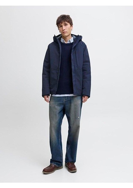 Jjekeen Jacket Erkek Mont Lacivert 12278781