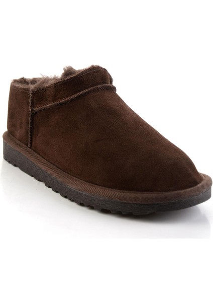 Kahve Hakiki Deri Kadın Bot & Bootie K02653018002 fiyatları