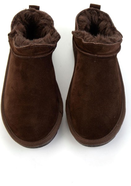 Kahve Hakiki Deri Kadın Bot & Bootie K02653018002 fırsatları