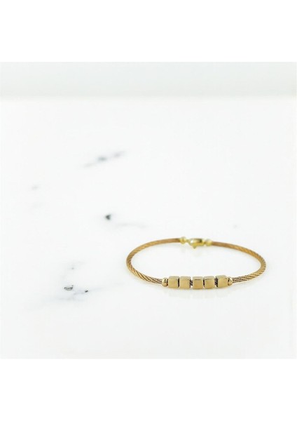 14 Ayar Altın Tasarım Bilezik - 0201020 fiyatları