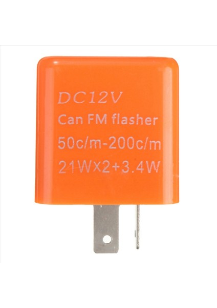 5x 2 Pin Hız Ayarlı LED Dönüş Sinyali Gösterge Flaşör Rölesi 12V (Yurt Dışından) fırsatları