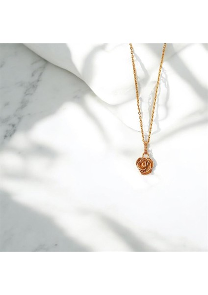 14 Ayar Altın Tasarım Kolye - 0200422 fiyatları