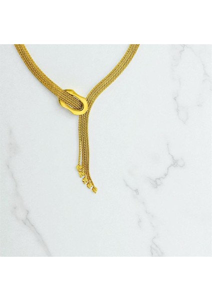 22 Ayar Altın Tasarım Gerdanlık - 0200009 fiyatları