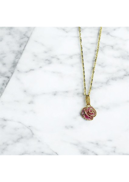 14 Ayar Altın Tasarım Kolye - 0200431 fiyatları