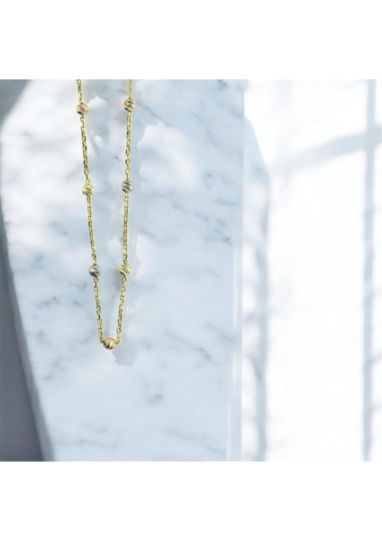 14 Ayar Altın Dorika Kolye - 0202145 fiyatları