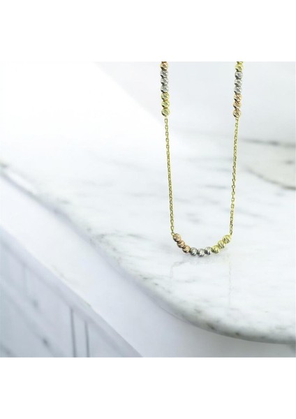 14 Ayar Altın Dorika Kolye - 0202146 fiyatları