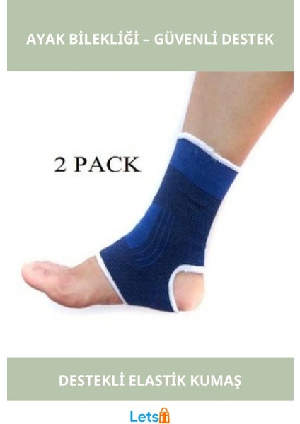 Burkulmalara Karşı Destekleyici Sporcu Ayak Bilekliği