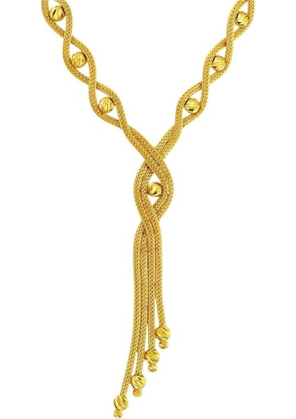 14 Ayar Altın Dorika Gerdanlık - 0199518