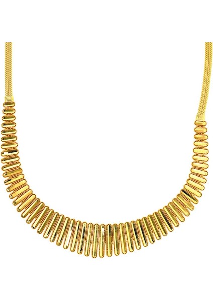 14 Ayar Altın Tasarım Gerdanlık - F005651