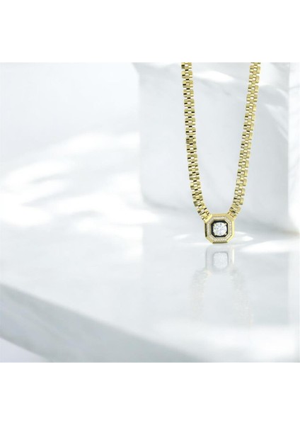 14 Ayar Altın Tasarım Kolye - 0202194 fiyatları