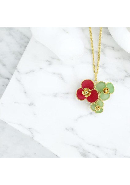 14 Ayar Altın Tasarım Kolye - 0200406 fiyatları