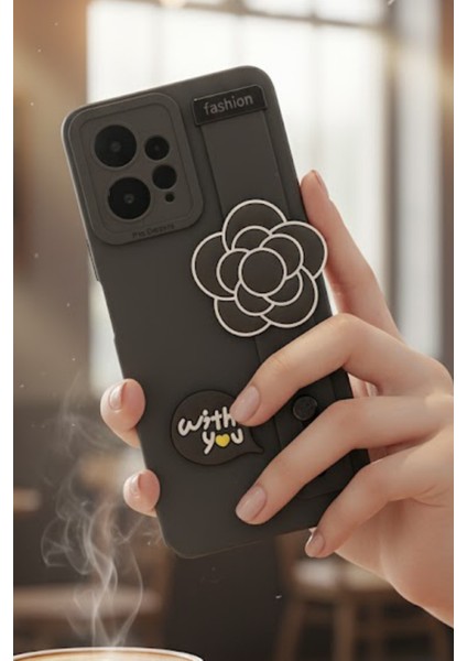 Redmi Note 12 4g Uyumlu Kılıf Siyah Renk 3D Figürlü Darbe Emici Yumuşak Silikon Kapak modelleri