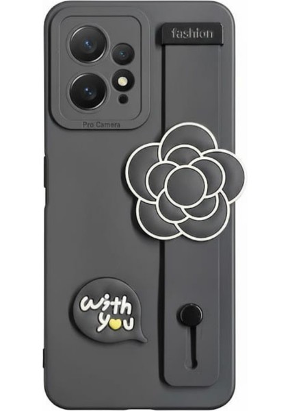 Redmi Note 12 4g Uyumlu Kılıf Siyah Renk 3D Figürlü Darbe Emici Yumuşak Silikon Kapak fırsatları