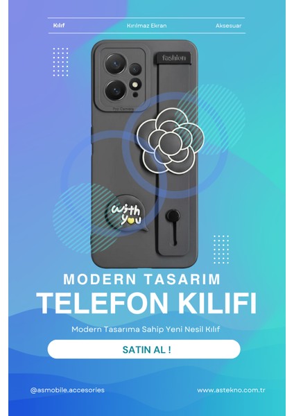 Redmi Note 12 4g Uyumlu Kılıf Siyah Renk 3D Figürlü Darbe Emici Yumuşak Silikon Kapak indirimleri