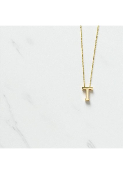 14 Ayar Altın Harfli Kolye - 0199344 fiyatları