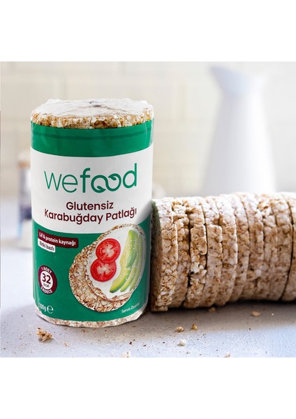 Glutensiz Karabuğday Patlağı 100 gr 5'li 8683347032815