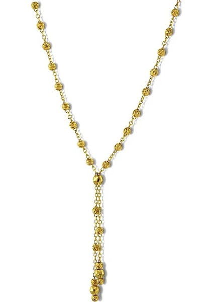 22 Ayar Altın Dorika Kolye - K212094