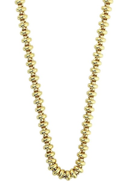 14 Ayar Altın Tasarım Kolye - 0200888