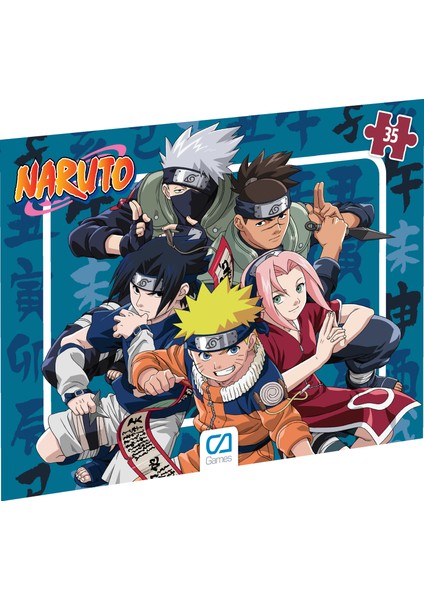 Naruto Frame Puzzle - 35 Parça - Karışık Desen Gönderilecektir. fiyatları
