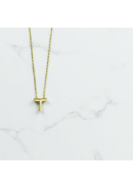 14 Ayar Altın Harfli Kolye - 0199343 fiyatları