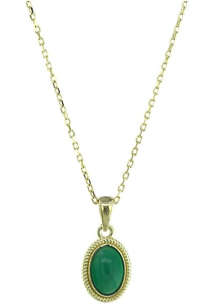 14 Ayar Altın Tasarım Kolye - K224504