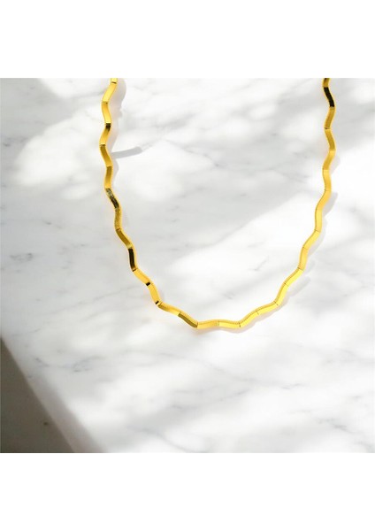 14 Ayar Altın Tasarım Gerdanlık - 0200361 fiyatları