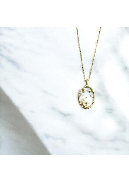 14 Ayar Altın Tasarım Kolye - 0201284 fiyatları